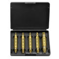 Screw Extractor Set for Damaged Screw of Remove Stripped and Broken Screws Drill Bit Set